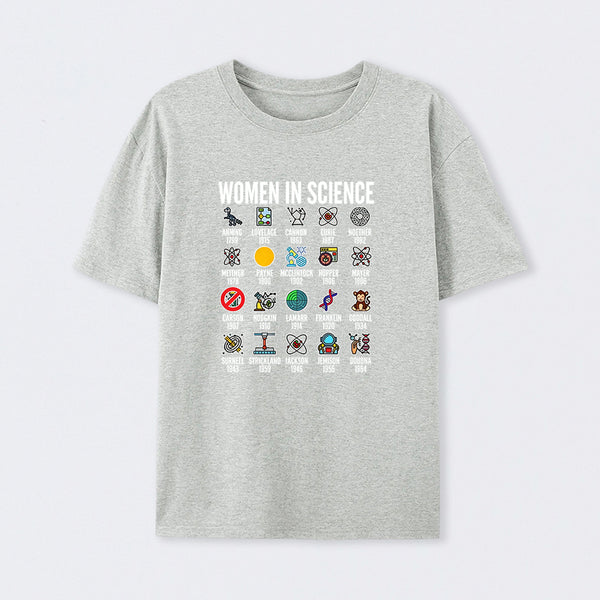 Grey Women in Science T-Shirt