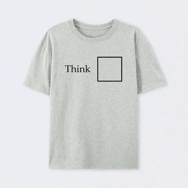 Grey Think Outside the Box T-Shirt