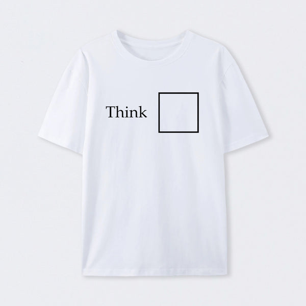 White Think Outside the Box T-Shirt