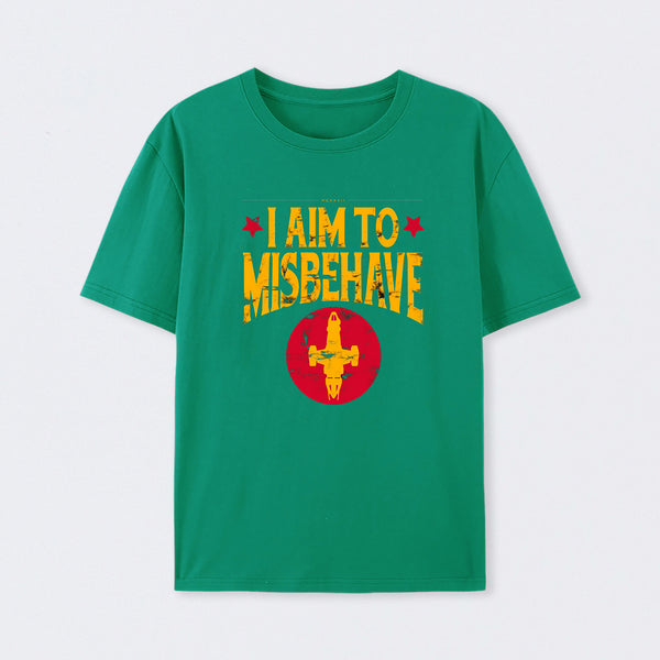 I Aim to Misbehave Firefly T-Shirt