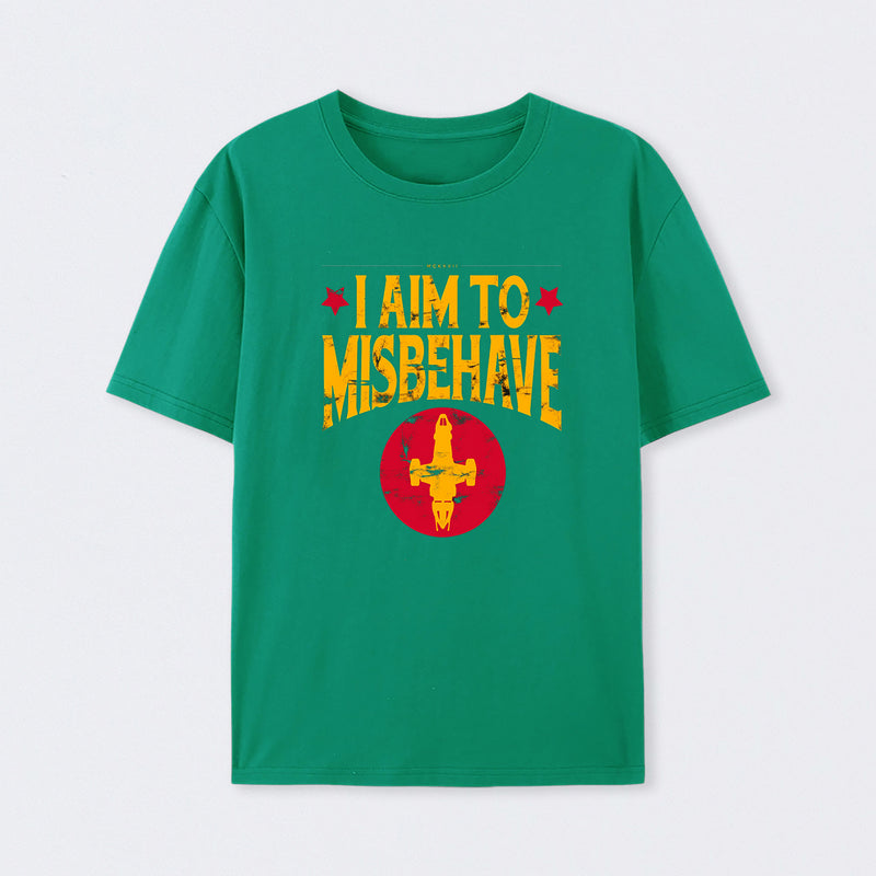 I Aim to Misbehave Firefly T-Shirt