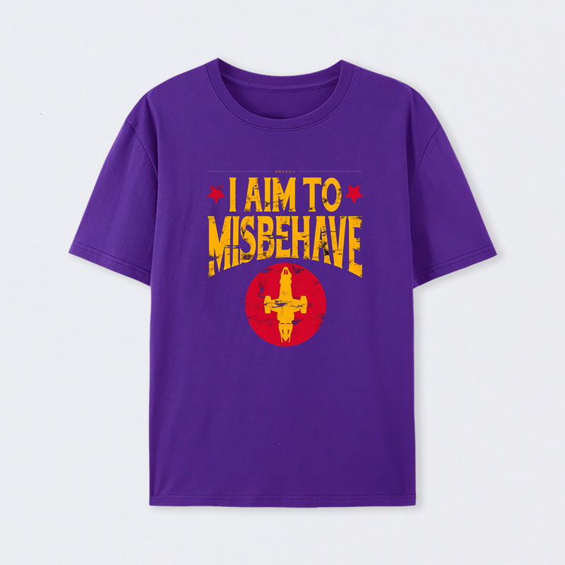 I Aim to Misbehave Firefly T-Shirt