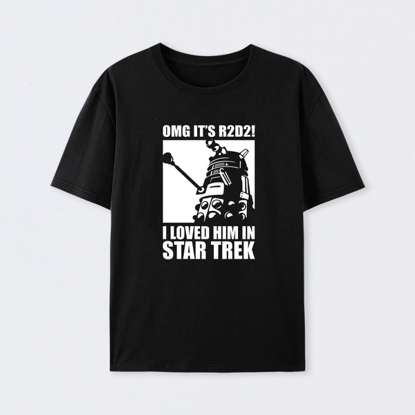 OMG it's Robot Cotton Unisex T-Shirt