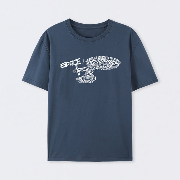 Star Trext Cotton Unisex T-Shirt