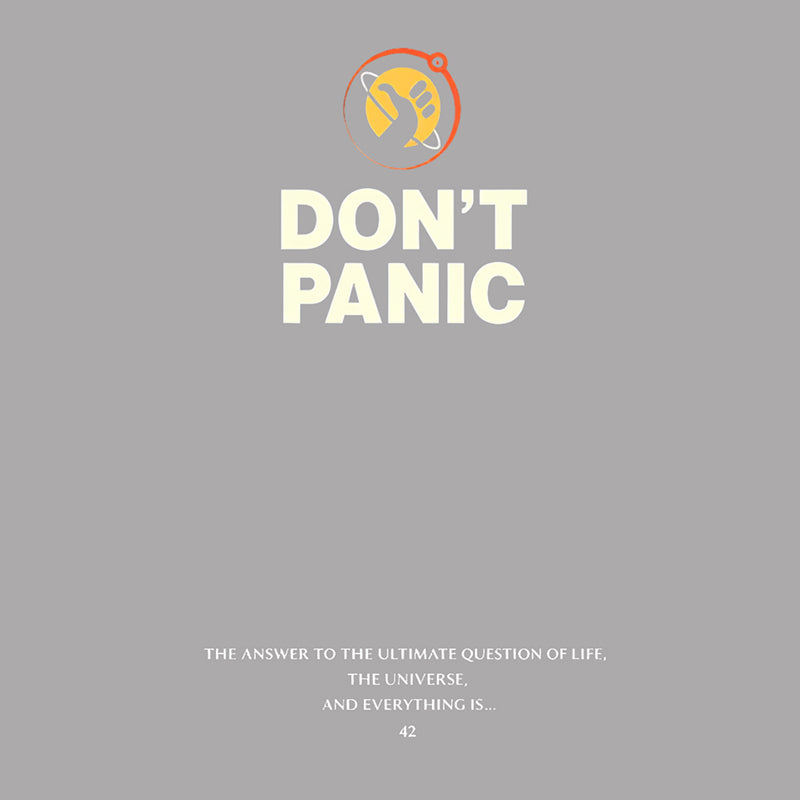 Don't Panic Front and Back Printed T-Shirt