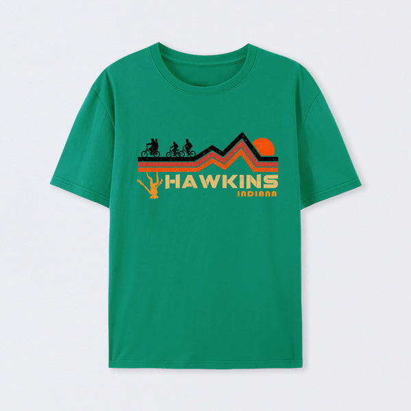 Hawkins Cotton Unisex T-Shirt