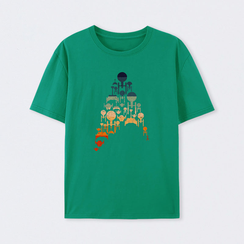 Retro Scifi Space T-Shirt