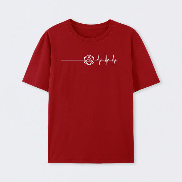 Death Save Critical Success Nat20 D20 T-Shirt