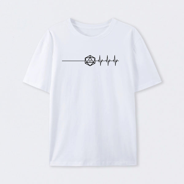 Death Save Critical Success Nat20 D20 T-Shirt