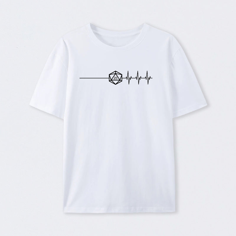 Death Save Critical Success Nat20 D20 T-Shirt