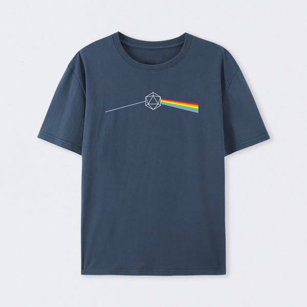 Dark Side of the Moon D20 T-Shirt