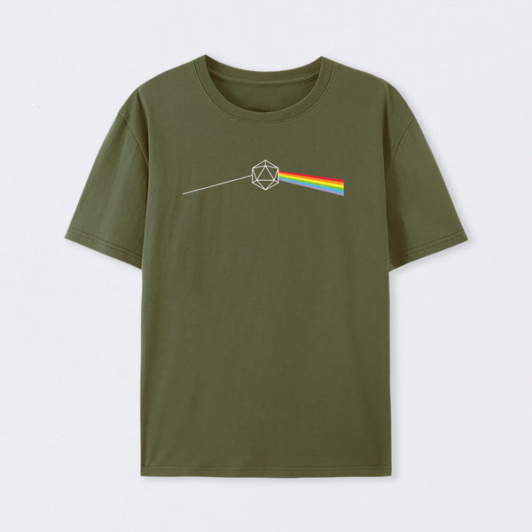 Dark Side of the Moon D20 T-Shirt