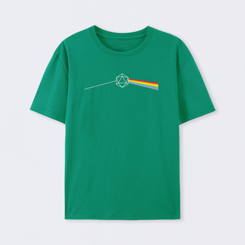 Dark Side of the Moon D20 T-Shirt