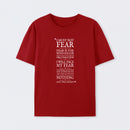 Litany Against Fear T-Shirt