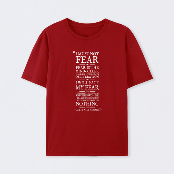 Litany Against Fear T-Shirt