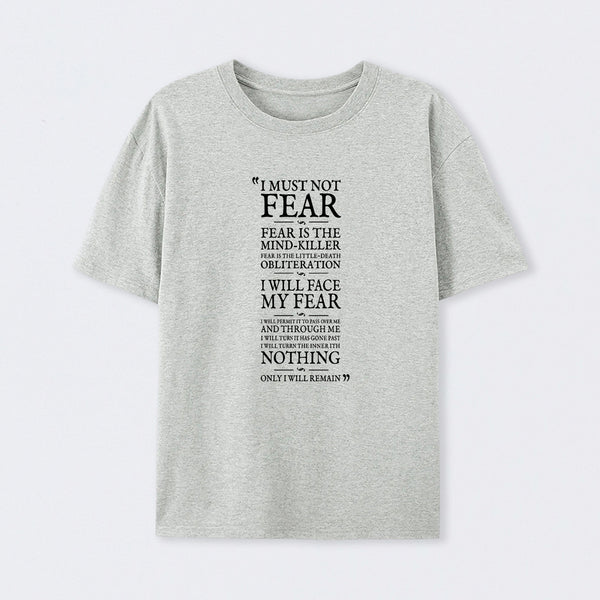 Litany Against Fear T-Shirt