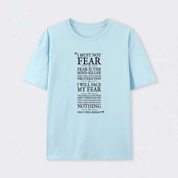 Litany Against Fear T-Shirt