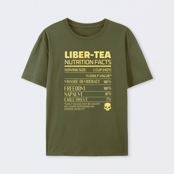 Liber-tea one cup at a time! helldivers T-Shirt