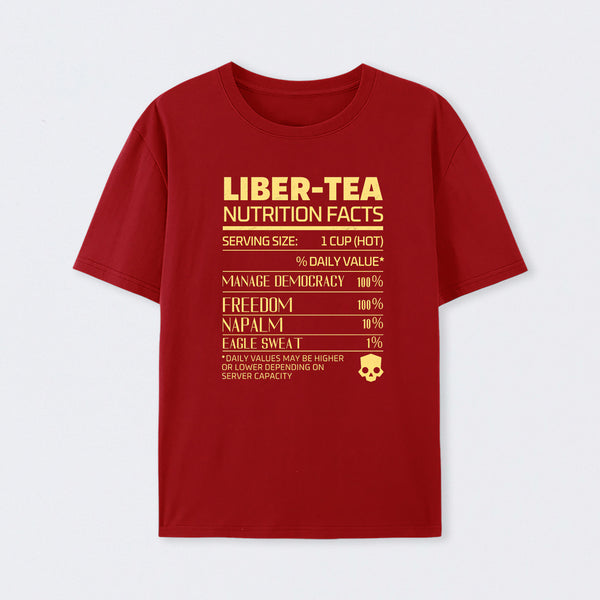 Liber-tea one cup at a time! helldivers T-Shirt
