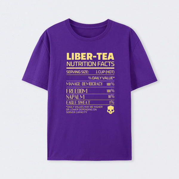 Liber-tea one cup at a time! helldivers T-Shirt