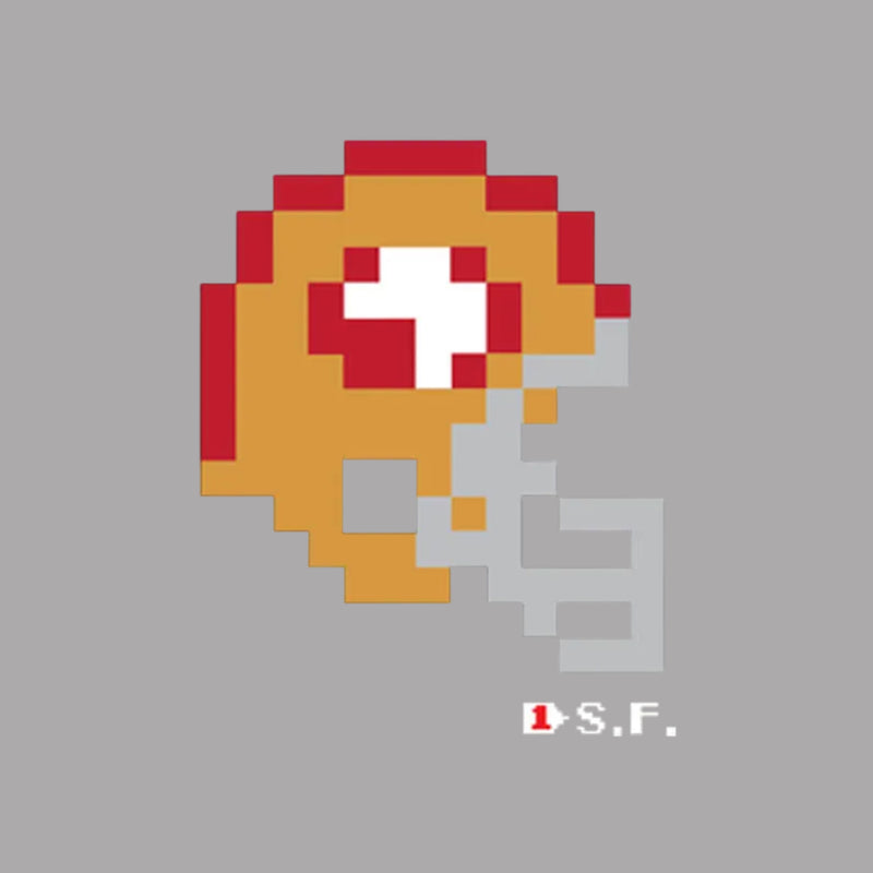 49ers Tecmo Bowl Helmet T-Shirt
