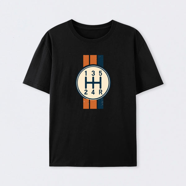 Manual Transmission Geek Cotton Unisex T-Shirt