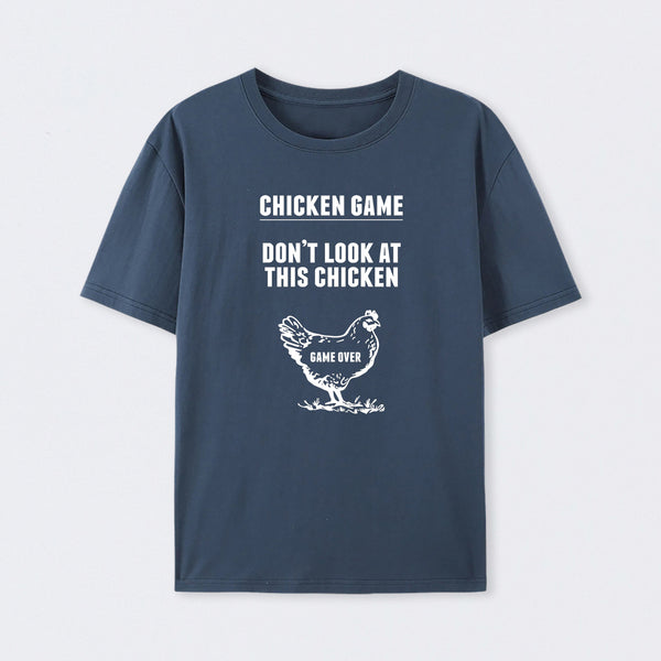 Chicken Game Geek Cotton Unisex T-Shirt