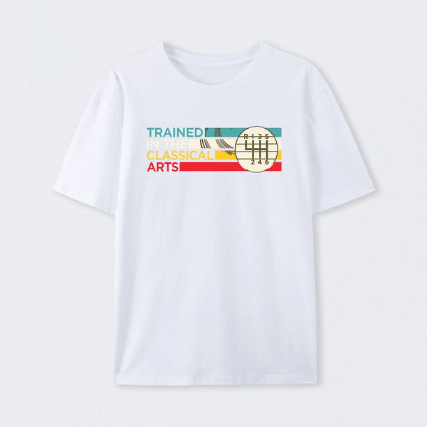 Trained In The Classical Arts Speed Manual Transmission T-Shirt