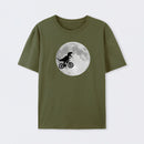 Dinosaur Bike and Moon T-Shirt