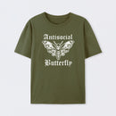 Funny Antisocial Butterfly T-Shirt