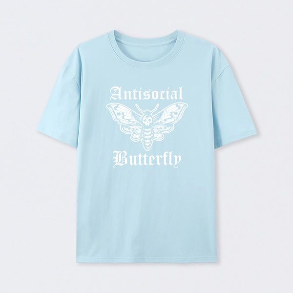 Funny Antisocial Butterfly T-Shirt