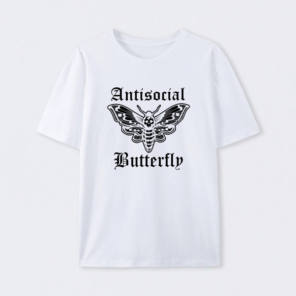 Funny Antisocial Butterfly T-Shirt