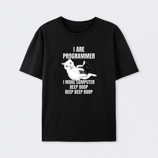 I Are Programmer Computer Cat T-Shirt