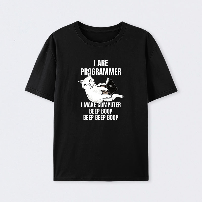 I Are Programmer Computer Cat T-Shirt