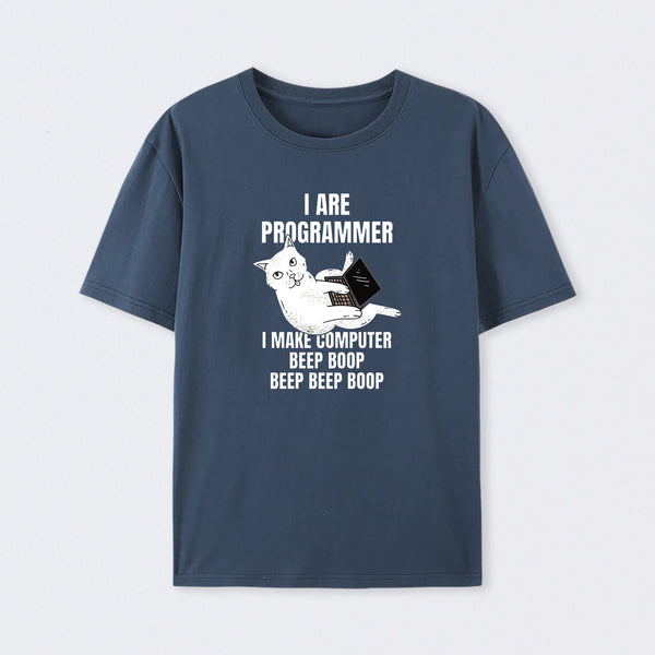 I Are Programmer Computer Cat T-Shirt