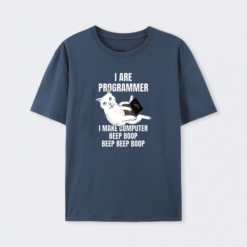 I Are Programmer Computer Cat T-Shirt