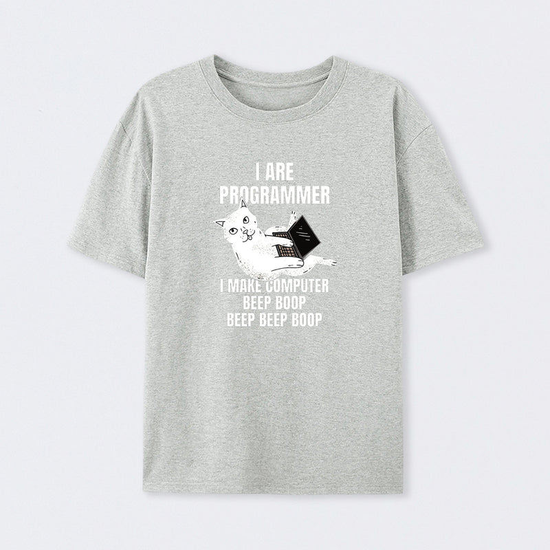 I Are Programmer Computer Cat T-Shirt