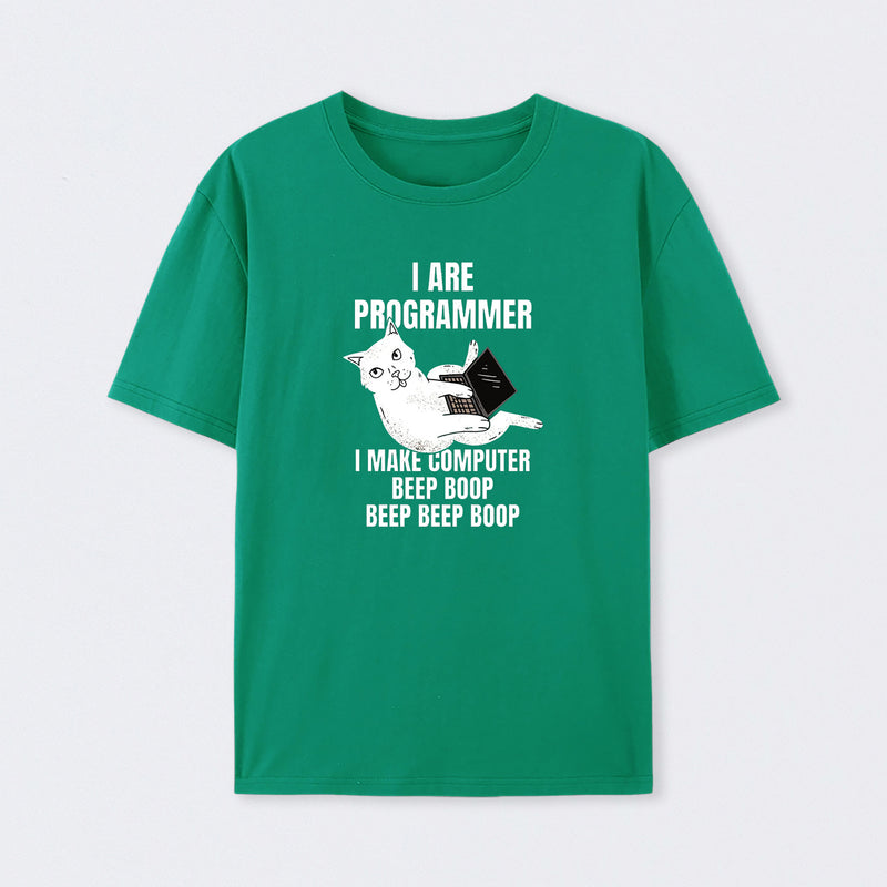 I Are Programmer Computer Cat T-Shirt