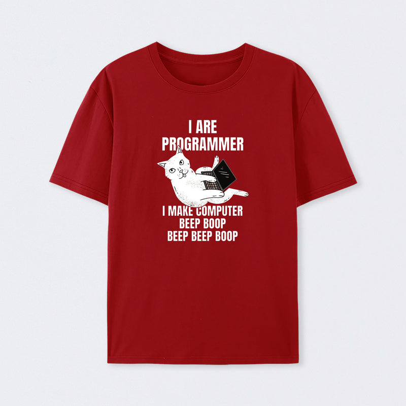 I Are Programmer Computer Cat T-Shirt
