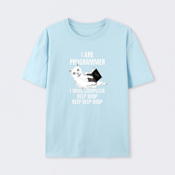 I Are Programmer Computer Cat T-Shirt