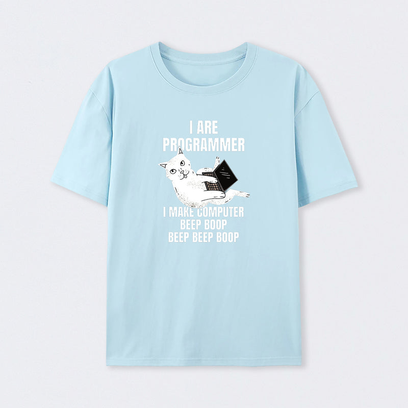 I Are Programmer Computer Cat T-Shirt