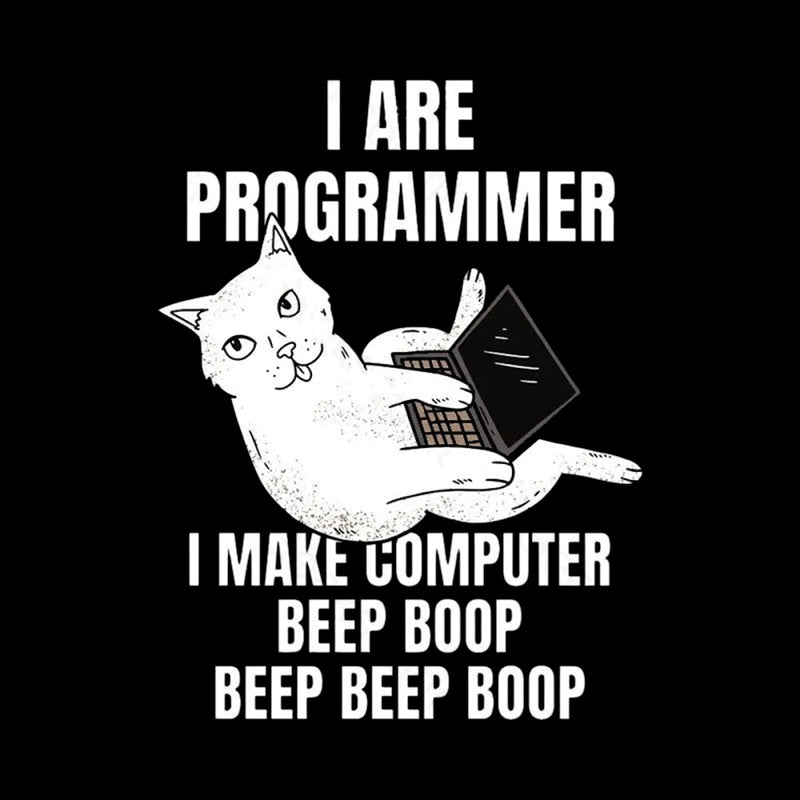 I Are Programmer Computer Cat T-Shirt