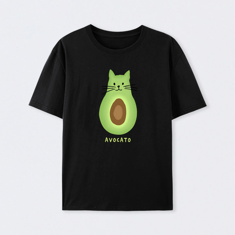 Avocato Cat Avocado Pun T-Shirt