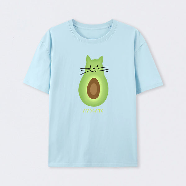 Avocato Cat Avocado Pun T-Shirt