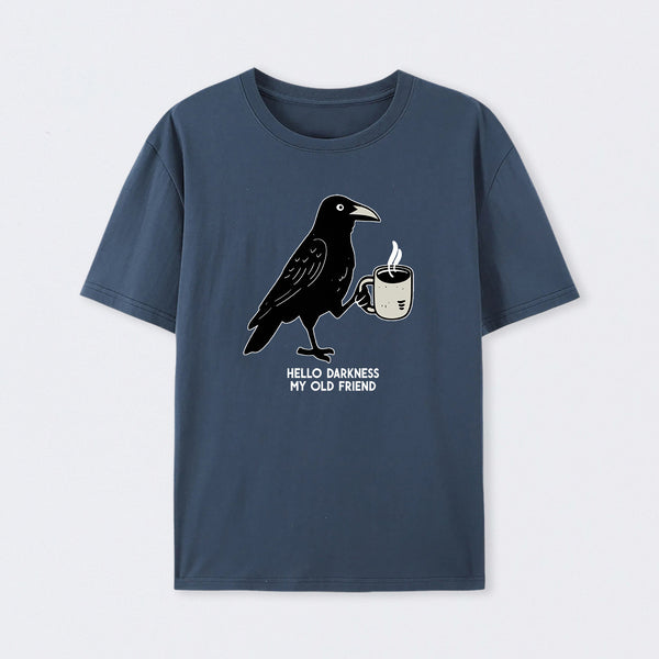 Raven Crow Coffee T-Shirt