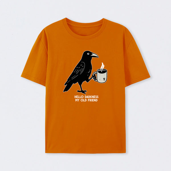 Raven Crow Coffee T-Shirt