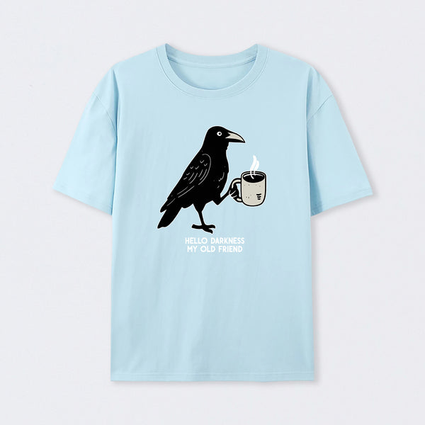 Raven Crow Coffee T-Shirt