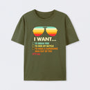 Funny Music lover Gift I Want It All T-Shirt