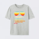 Funny Music lover Gift I Want It All T-Shirt