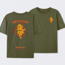 Lee Ho Fooks Vintage Front and Back Printed T-Shirt